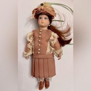 Vintage Danburry Mint-The Ladies of Fashion Dolls- Christmas Ornaments # 6